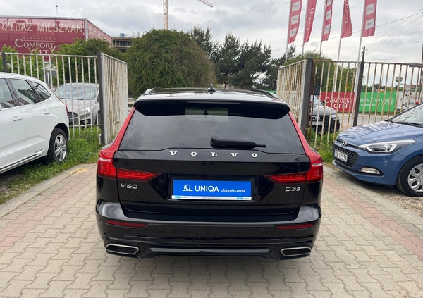 Volvo V60 cena 99900 przebieg: 112000, rok produkcji 2019 z Warszawa małe 529